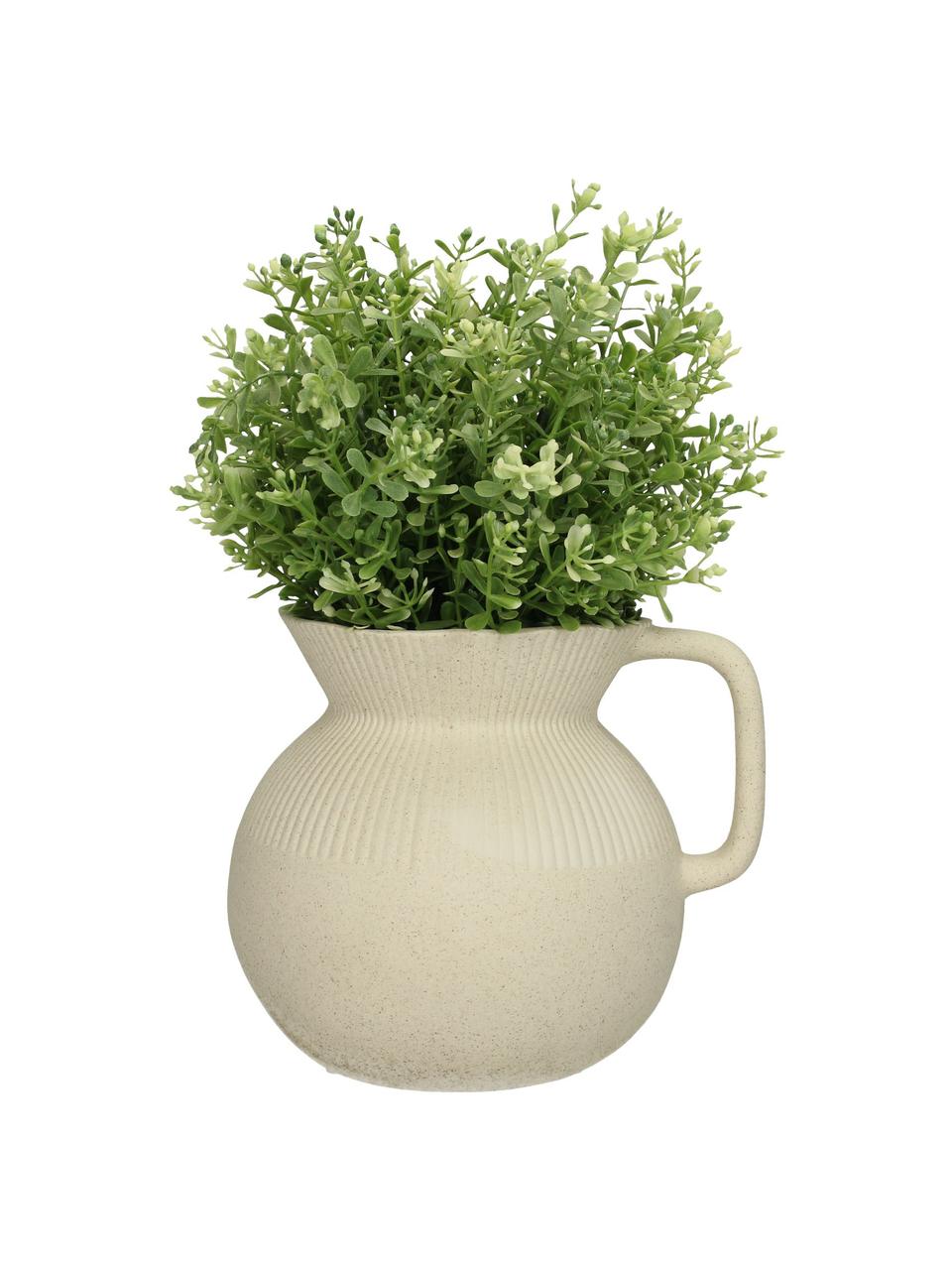 Váza z porcelánu Chysocolla, Béžová