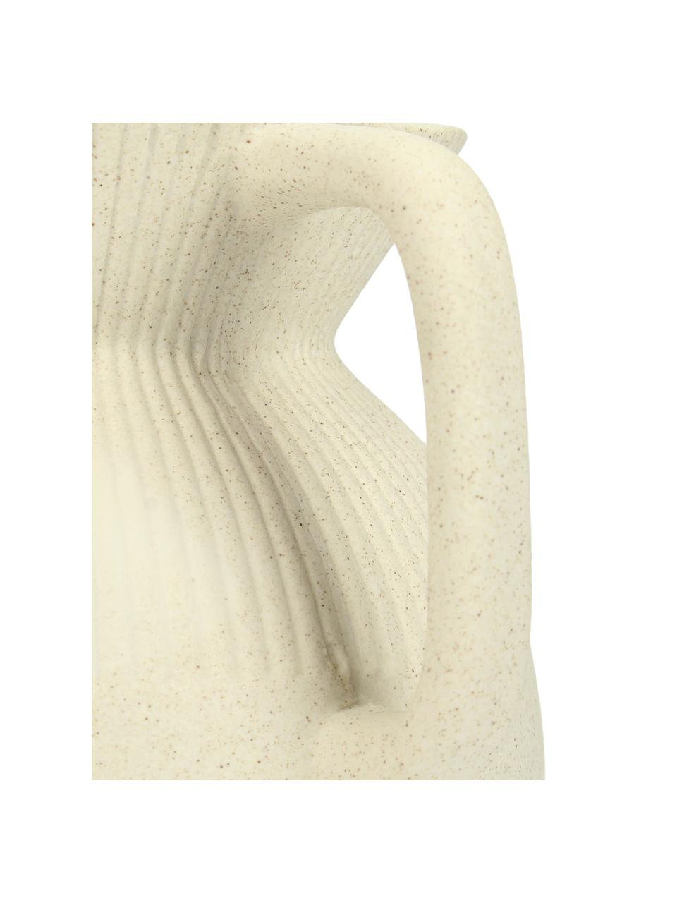 Vase porcelaine Chysocolla, Beige