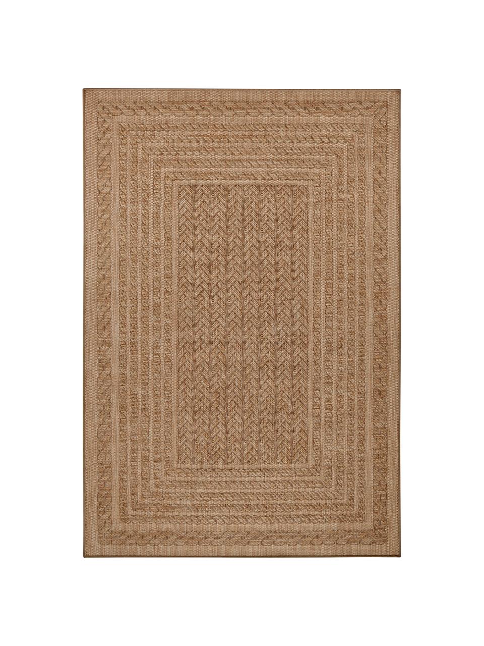 Alfombra de interior/exterior Limonero, 100% polipropileno, Beige, marrón, An 200 x L 290 cm (Tamaño L)