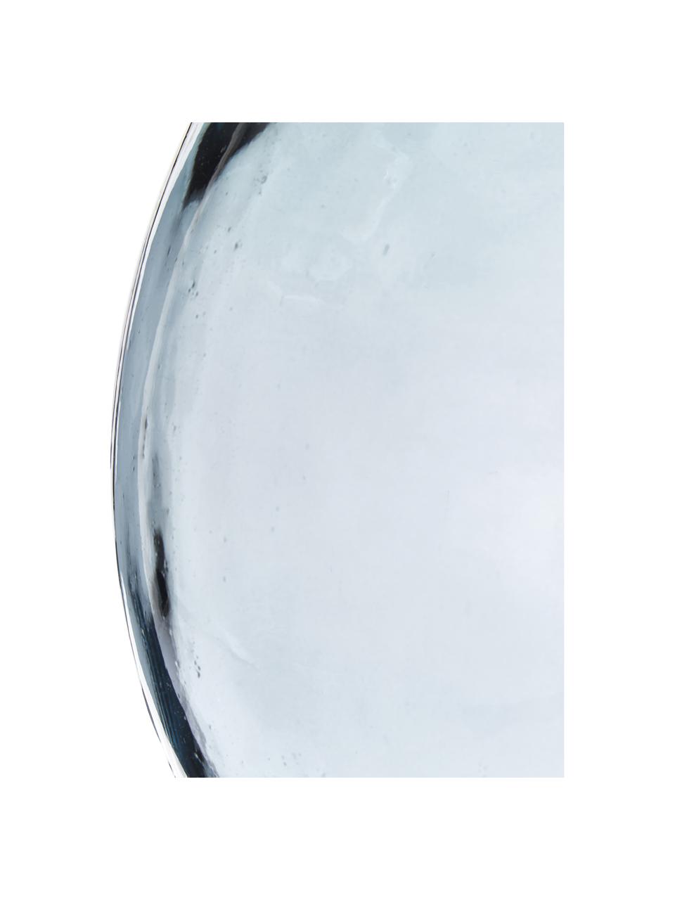 Bodenvase Drop aus recyceltem Glas in Hellblau, Recyceltes Glas, GRS-zertifiziert, Hellblau, transparent, Ø 40 x H 56 cm