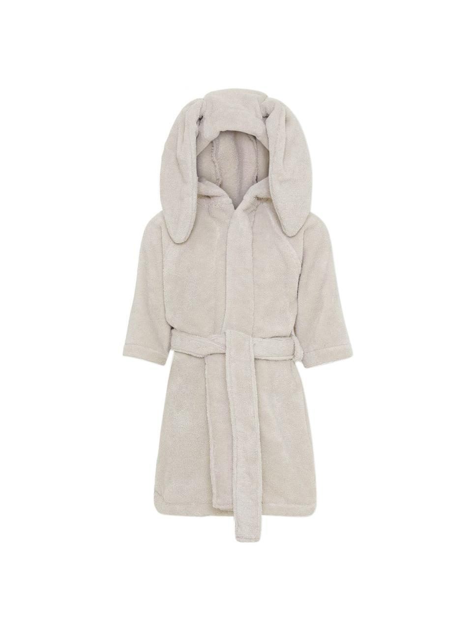 Peignoir en coton bio Terry, Beige