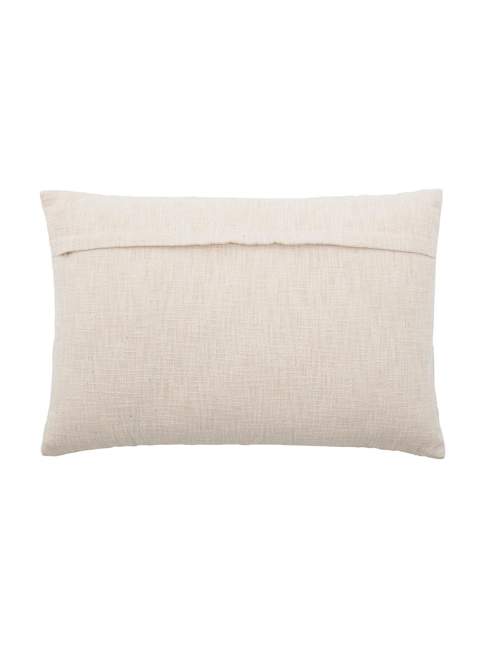 Poduszka z wypełnieniem Lexi, Tapicerka: 100% bawełna, Beżowy, wielobarwny, S 40 x D 60 cm