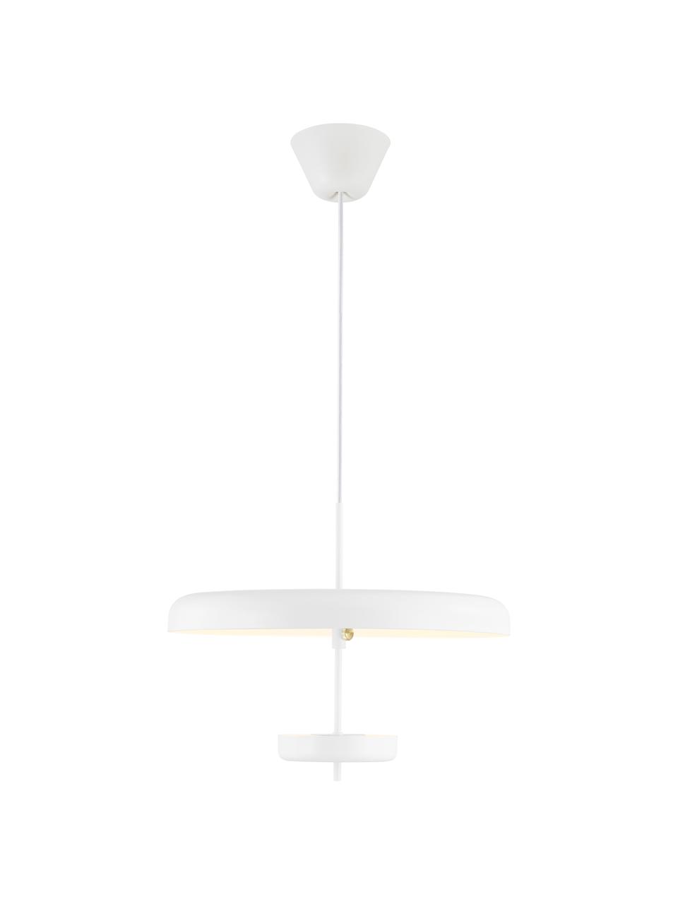 Lampa wisząca Mobile, Biały, Ø 45 x W 37 cm