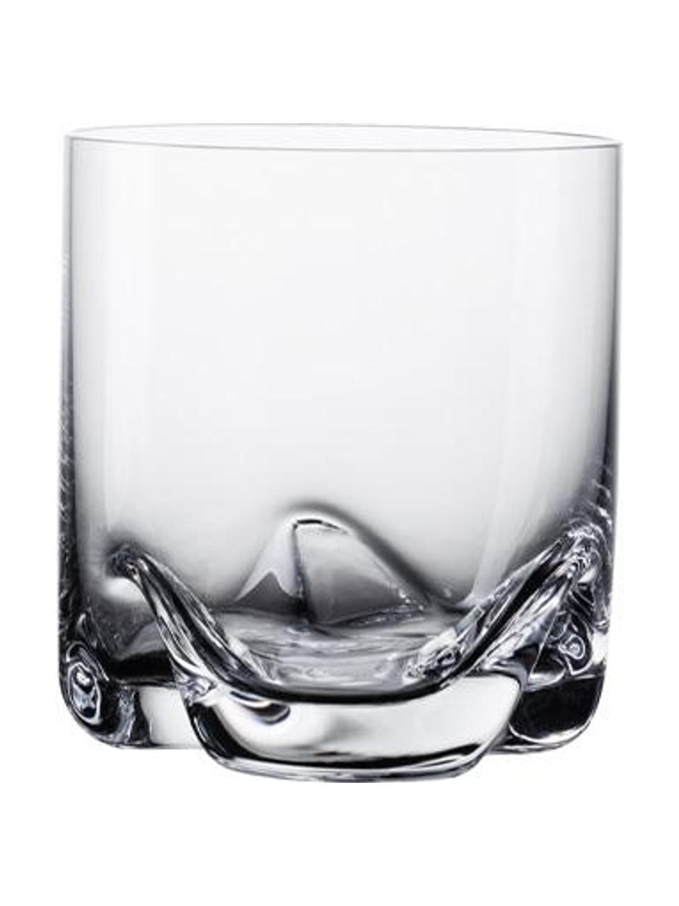 Verres à eau Luna, 4 pièces, Verre, Transparent, Ø 8 x haut. 9 cm, 300 ml