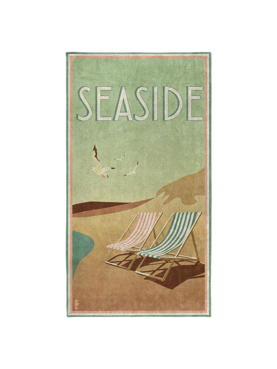 Ręcznik plażowy Blackpool, Wielobarwny, S 90 x D 170 cm