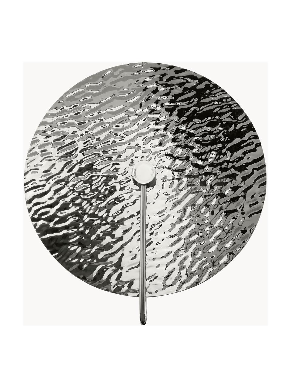 Veľká nástenná lampa Mare, Sklo, Odtiene chrómovej, Ø 40 x H 13 cm