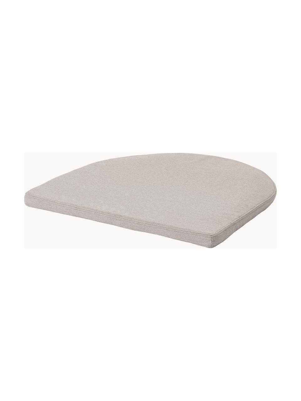 Outdoor-Sitzkissen Bauhaus für Loungesessel, Bezug: 100 % Acrylstoff Der hoch, Hellbeige, B 60 x L 61 cm