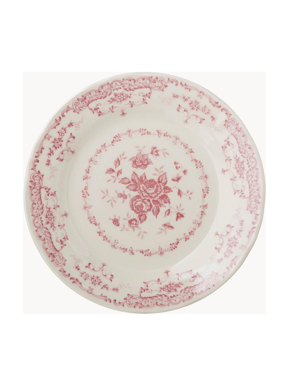 Servizio di piatti in porcellana Rose, 6 persone (18 pz), Ceramica, Bianco, rosa chiaro, 6 persone (18 pz)