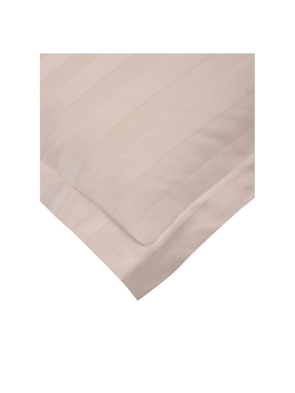 Fundas de almohada de satén Willa, 2 uds., Gris pardo, An 50 x L 70 cm