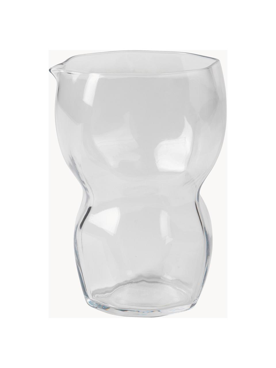 Carafe soufflée bouche Limfjord, 900 ml, Verre, soufflé bouche, Transparent, 900 ml