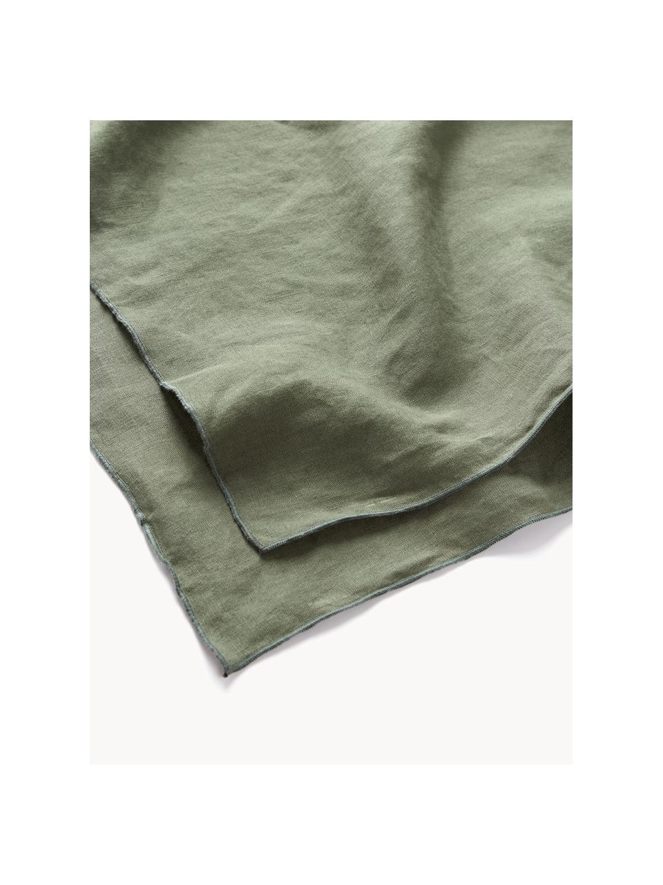 Obrus z lnu Kennedy, 100% len prany

Len to naturalna tkanina cechująca się przewiewnością, trwałością i niezwyklą miękkością.

Ten produkt został przetestowany pod kątem substancji szkodliwych i certyfikowany zgodnie z STANDARD 100 by OEKO-TEX® 6760CIT, CITEVE., Oliwkowy zielony, szałwiowy zielony, 6-8 osób (D 250 x S 140 cm)
