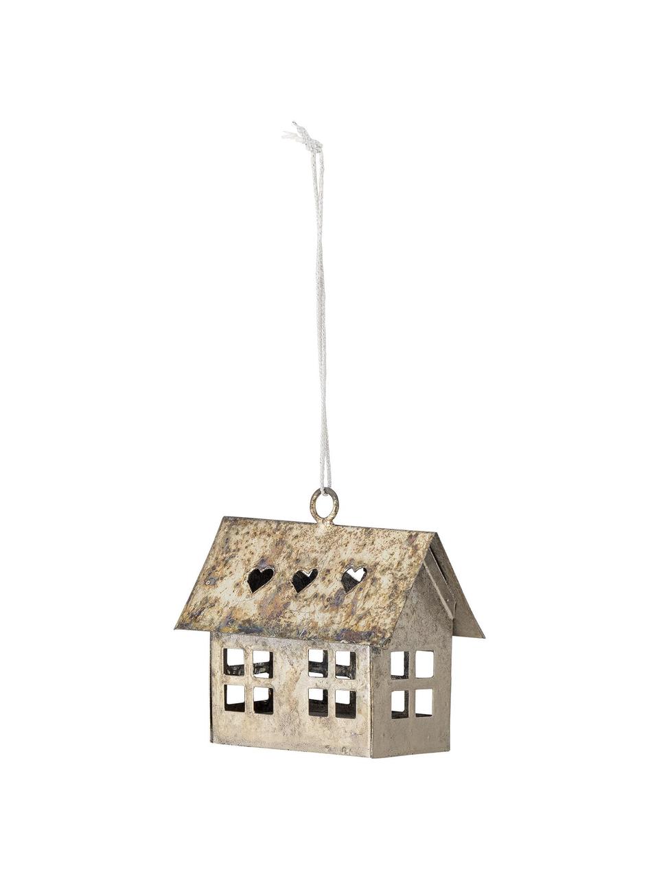 Ozdoba choinkowa Jayla, Żelazo powlekane, Beżowy, S 7 x W 6 cm