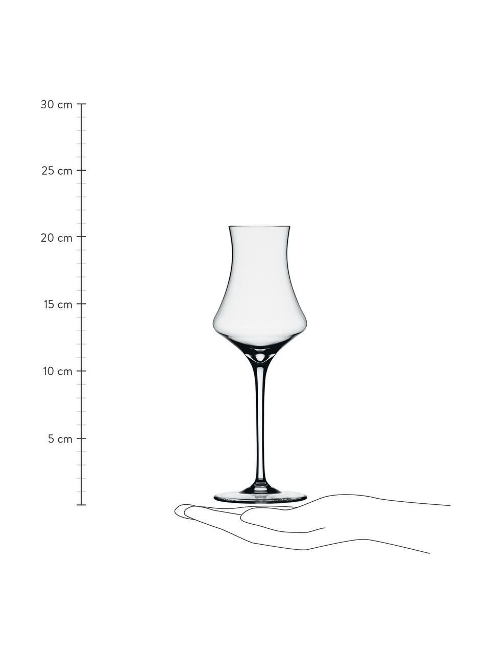 Kristall-Schnapsgläser Willsberger Anniversary, 4 Stück, Kristallglas, Transparent, Ø 7 x H 21 cm, 191 ml