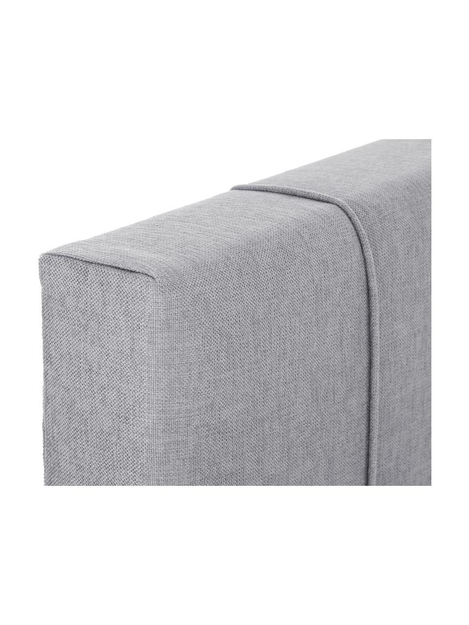 Letto boxspring premium Lacey, Materasso: a molle insacchettate a 7, Piedini: legno di faggio massiccio, Grigio, 200 x 200