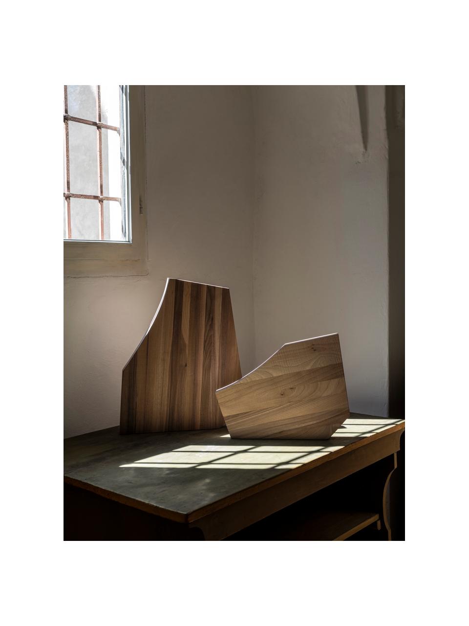 Planche à découper en bois de frêne Sculpture, Bois clair, Bois de frêne, larg. 50 x prof. 40 cm