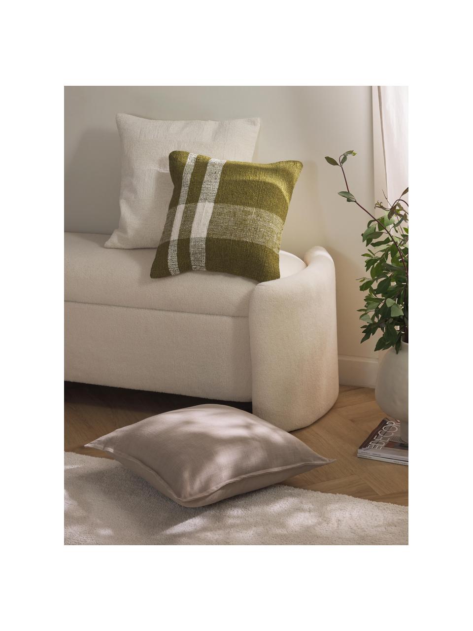 Poszewka na poduszkę z bawełny Vicky, 100% bawełna, Beżowy, S 50 x D 50 cm