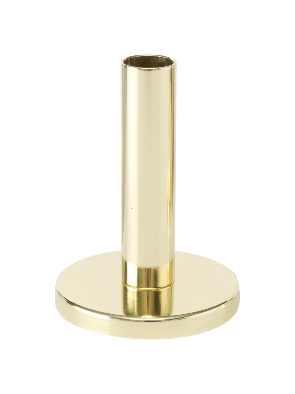 Kerzenhalter-Set Malko, 3-tlg., Metall, beschichtet, Goldfarben, Set mit verschiedenen Grössen