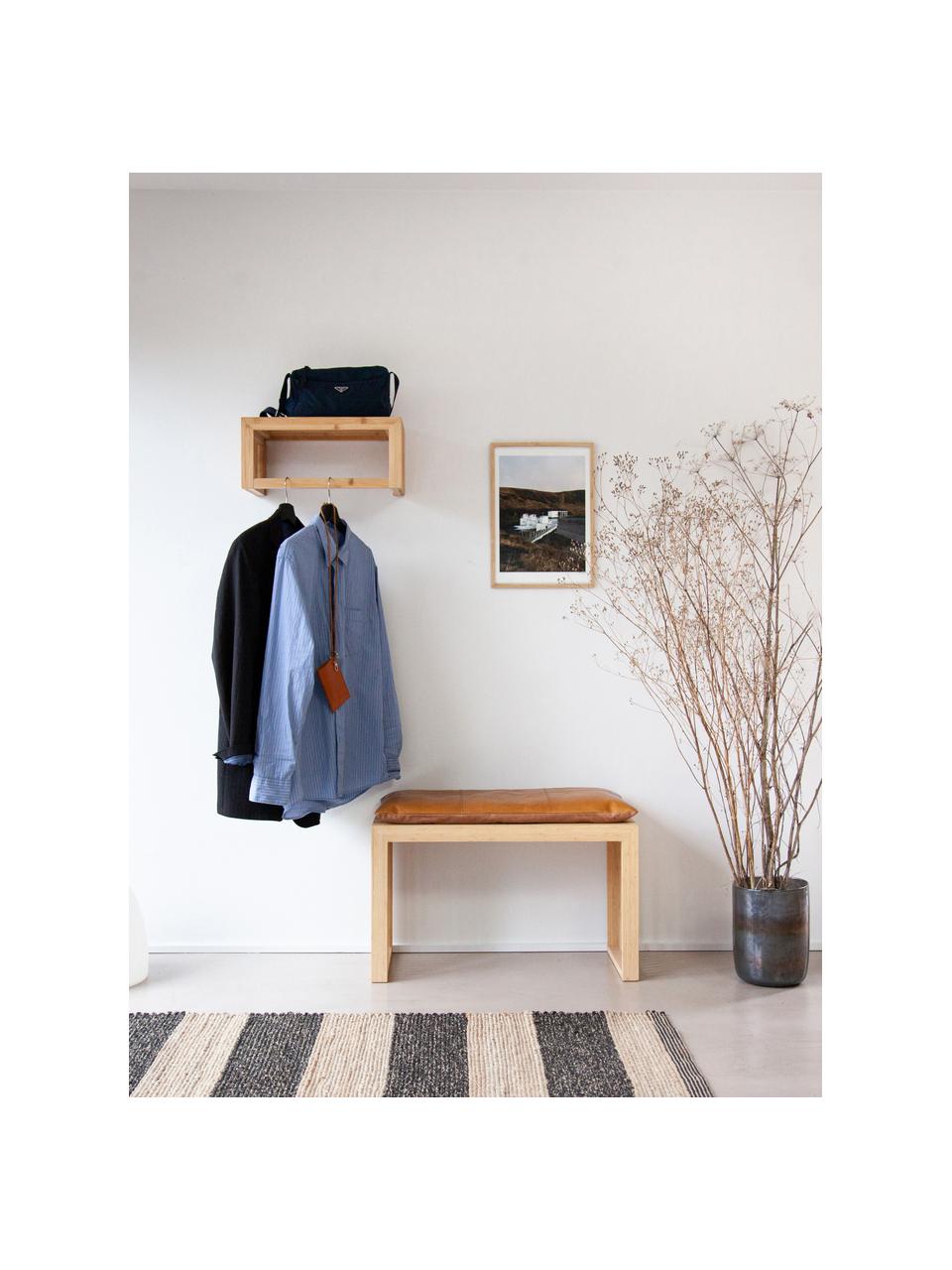 Porte-manteau bambou Rib, de différentes tailles, Bambou, Brun clair, larg. 45 x haut. 20 cm