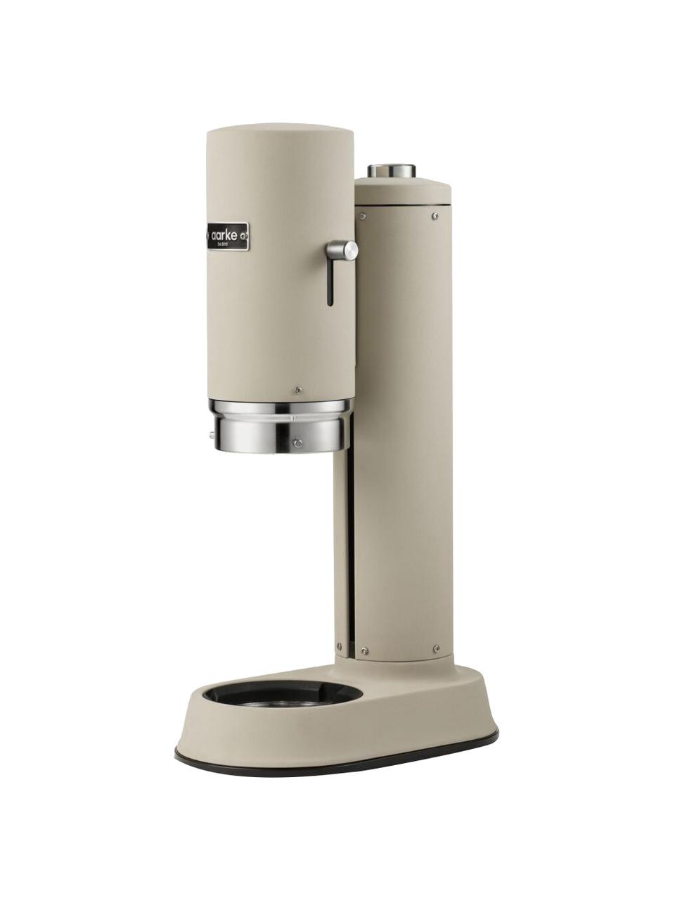 Máquina de refrescos Carbonator Pro, Botella: vidrio, Beige mate, Set de diferentes tamaños