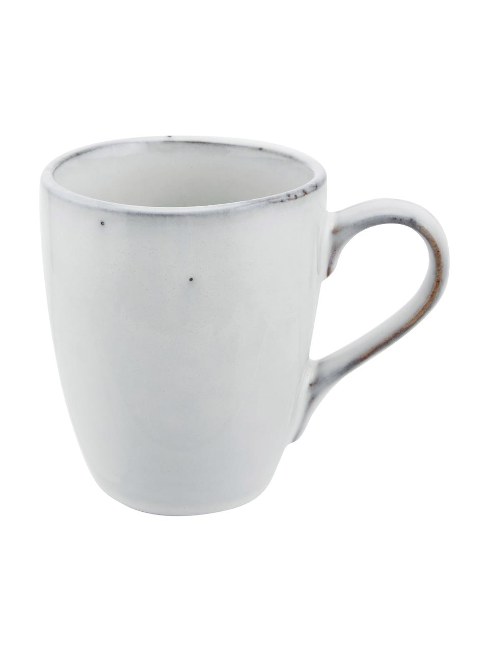 Tasses à thé artisanales Nordic Sand, tailles variées, 6 pièces, Grès cérame, Tons gris et beiges, Ø 8 x haut. 10 cm, 250 ml