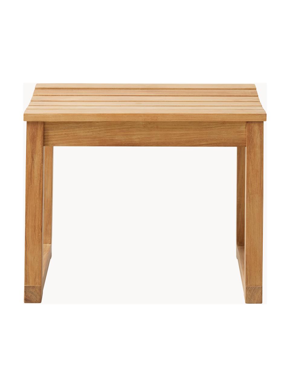 Banco de madera de teca Vega, Madera de teca, Madera de teca, An 55 x Al 43 cm