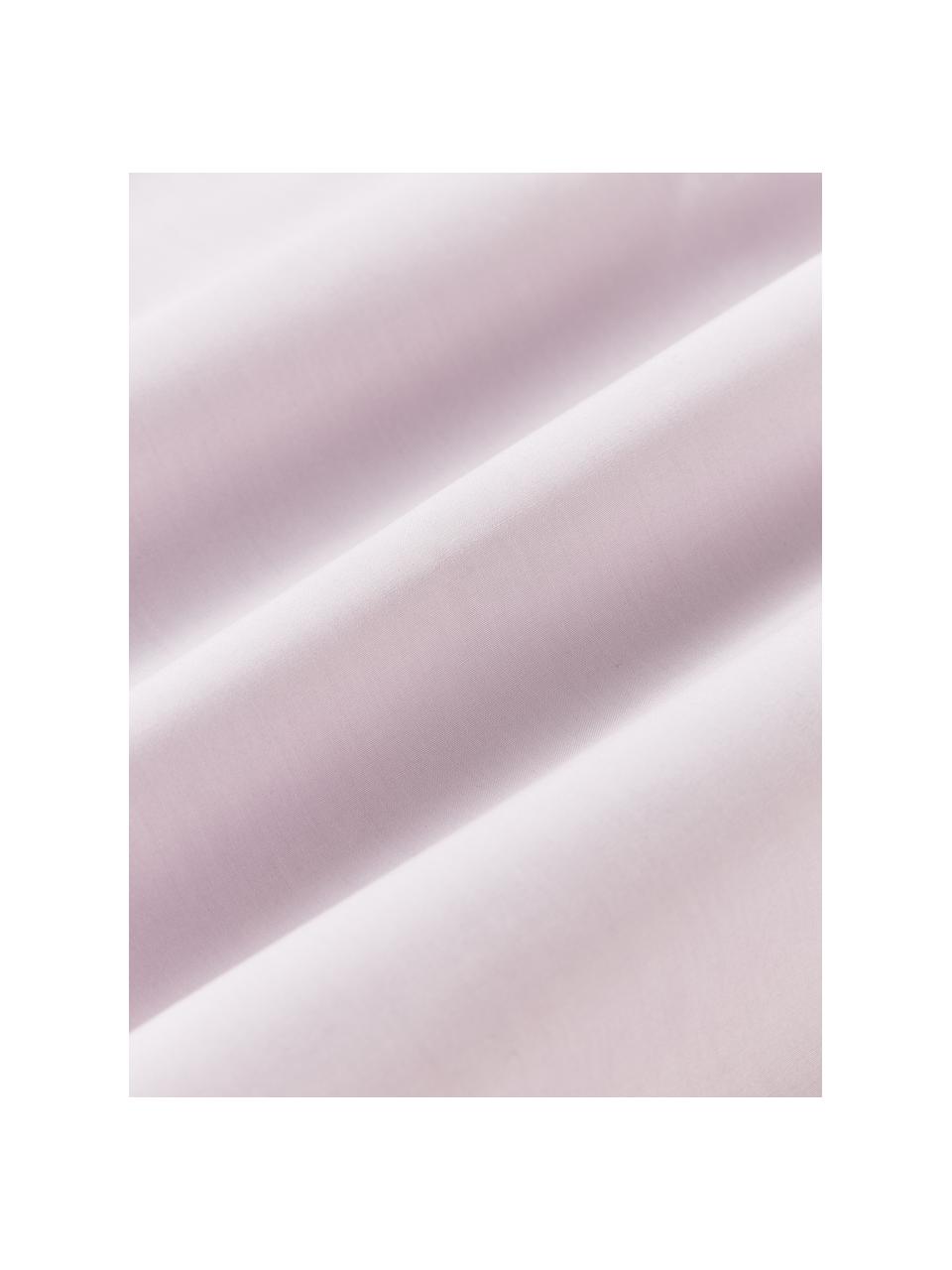 Posteľná plachta z bavlneného perkálu Elsie, Levanduľová, B 240 x L 280 cm