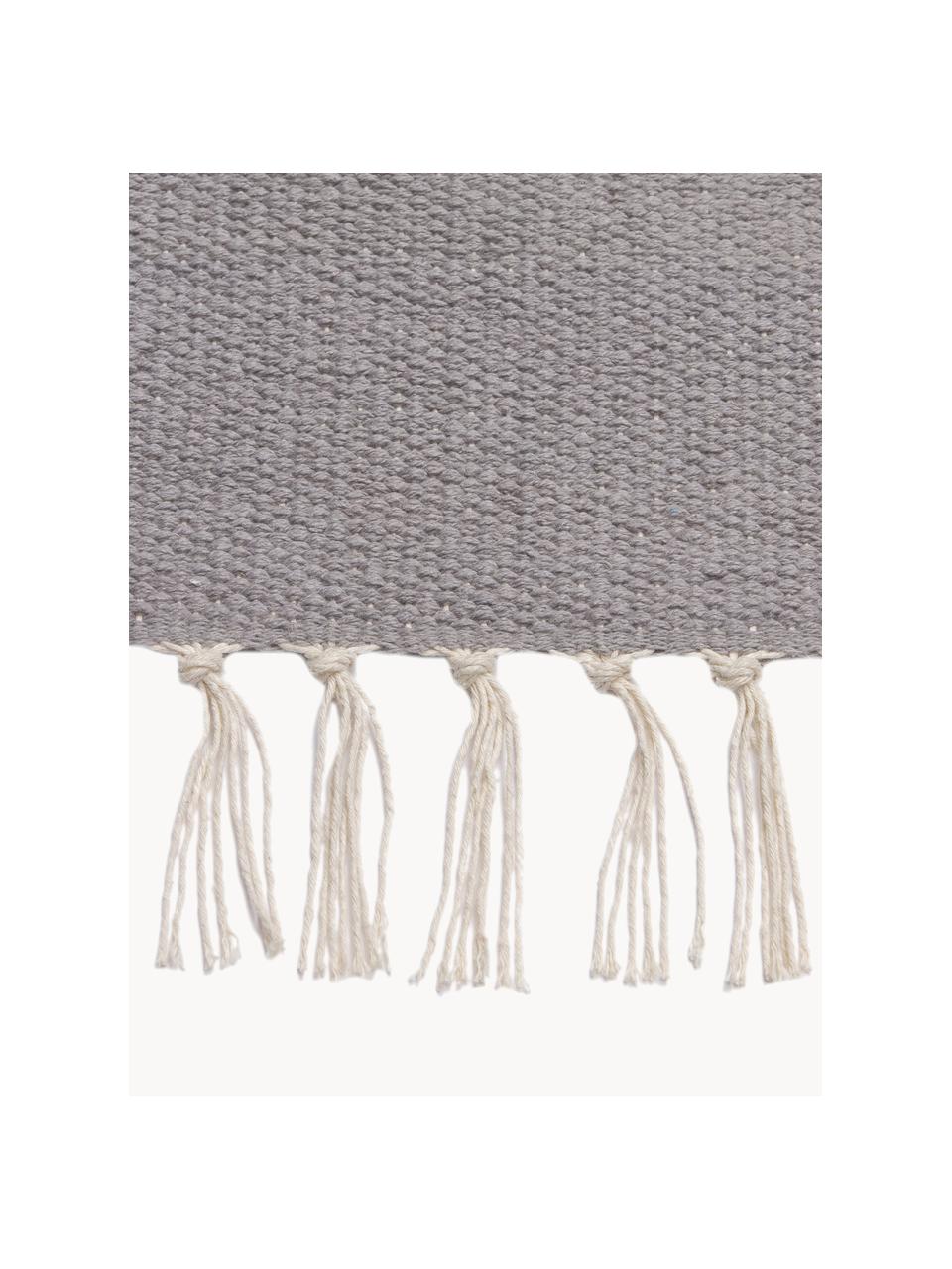 Ręcznie tkany dywan kilim Indiana, 100% bawełna organiczna z certyfikatem GOTS, Wielobarwny, S 80 x D 150 cm (Rozmiar XS)