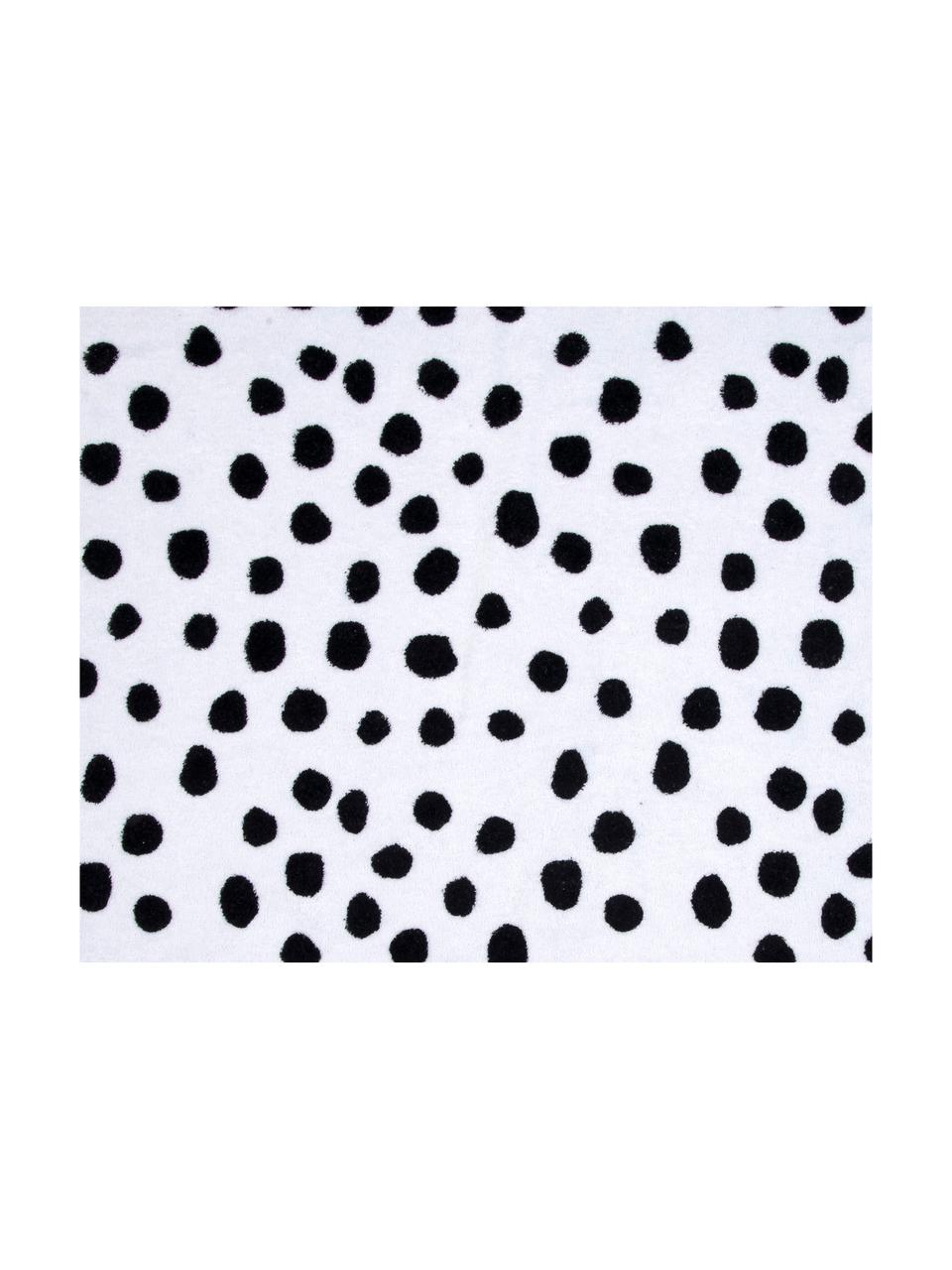 Strandtuch Dalmatiner, 100% Baumwolle, leichte Qualität
350 g/m², Schwarz,Weiß, 90 x 160 cm