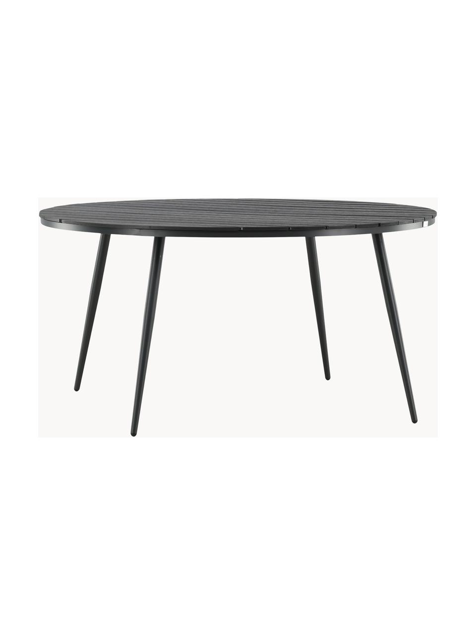 Table de jardin Break, Noir, anthracite, Ø 150 cm, haut. 74 cm