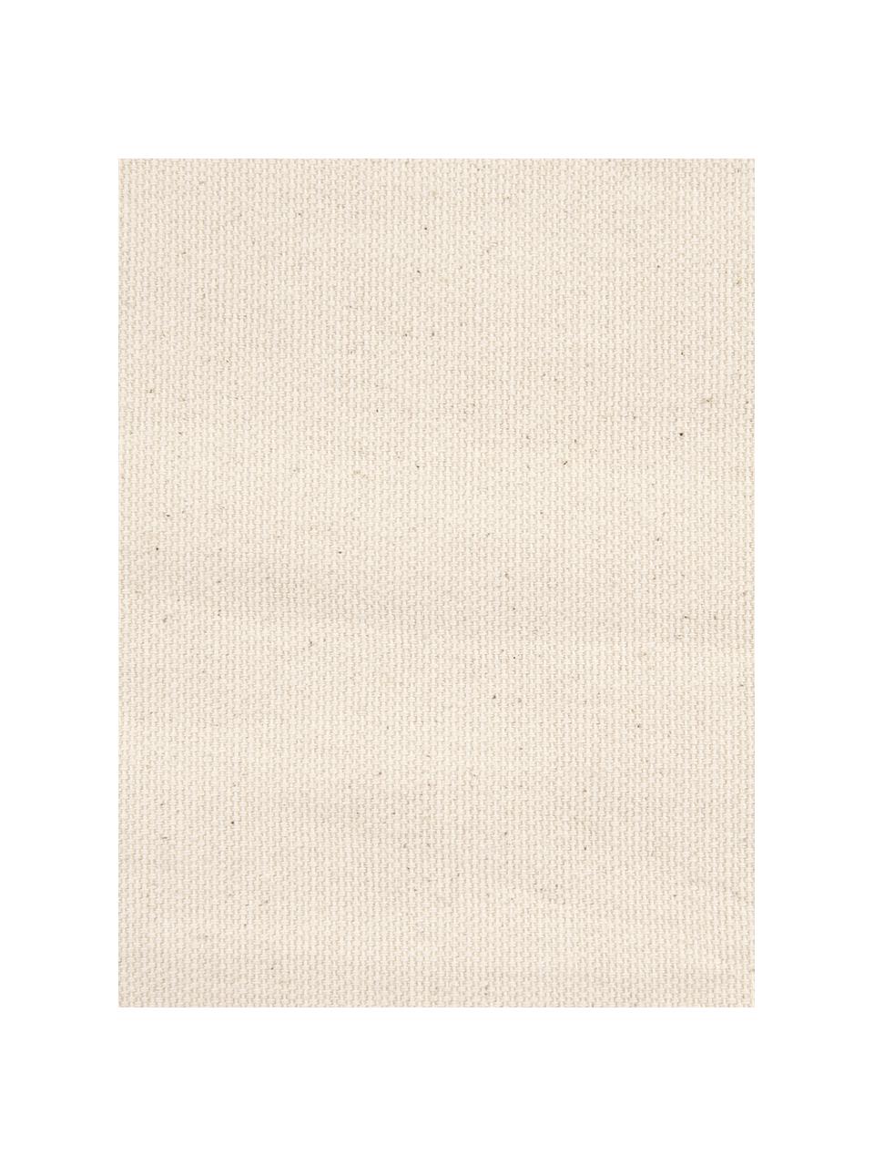 Poszewka na poduszkę z chwostami Jasmine, 100% bawełna, Beżowy, szałwiowy zielony, odcienie złotego, S 30 x D 50 cm