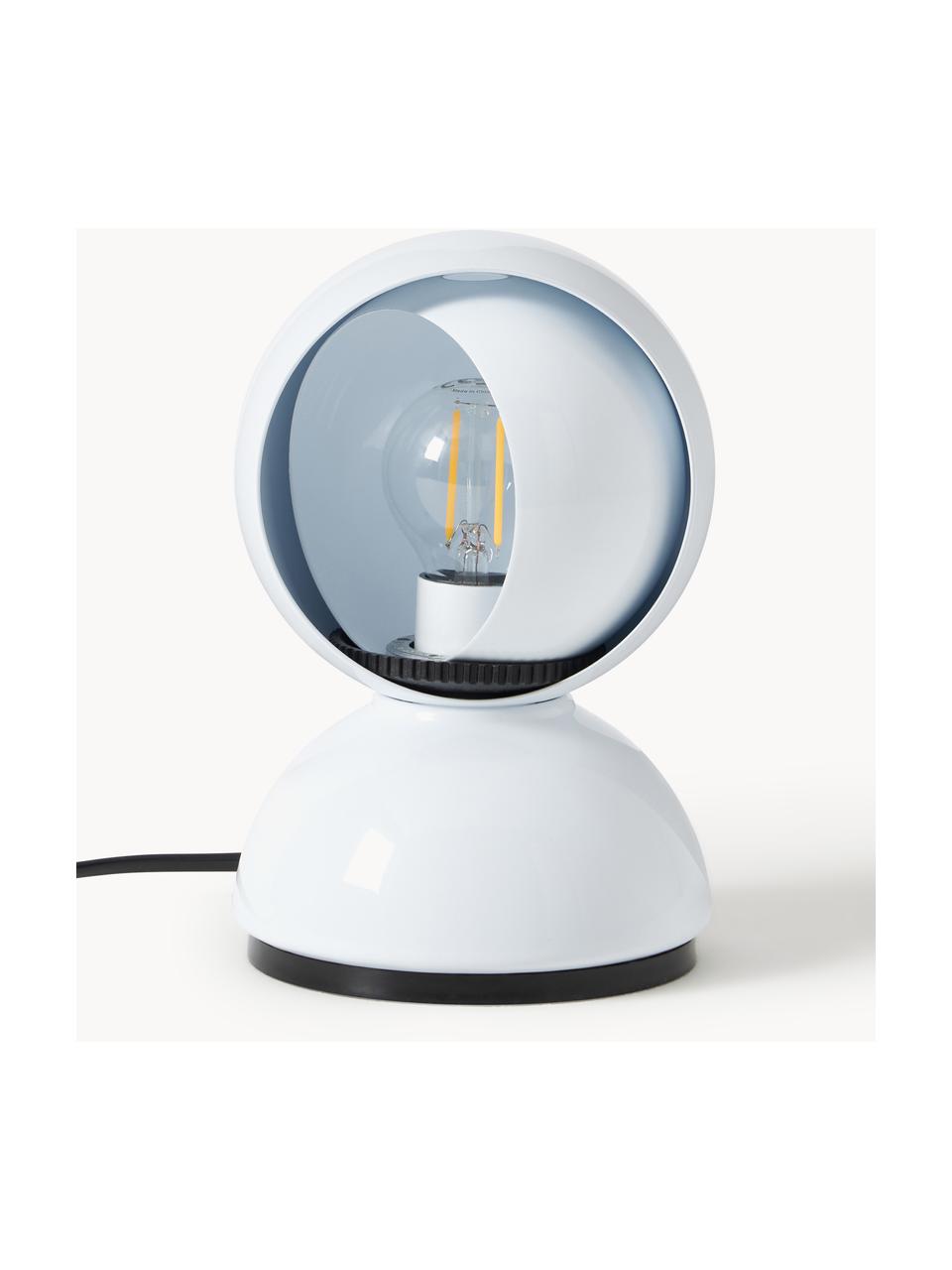 Petite lampe à poser orientable Eclisse, Blanc, Ø 12 x haut. 18 cm