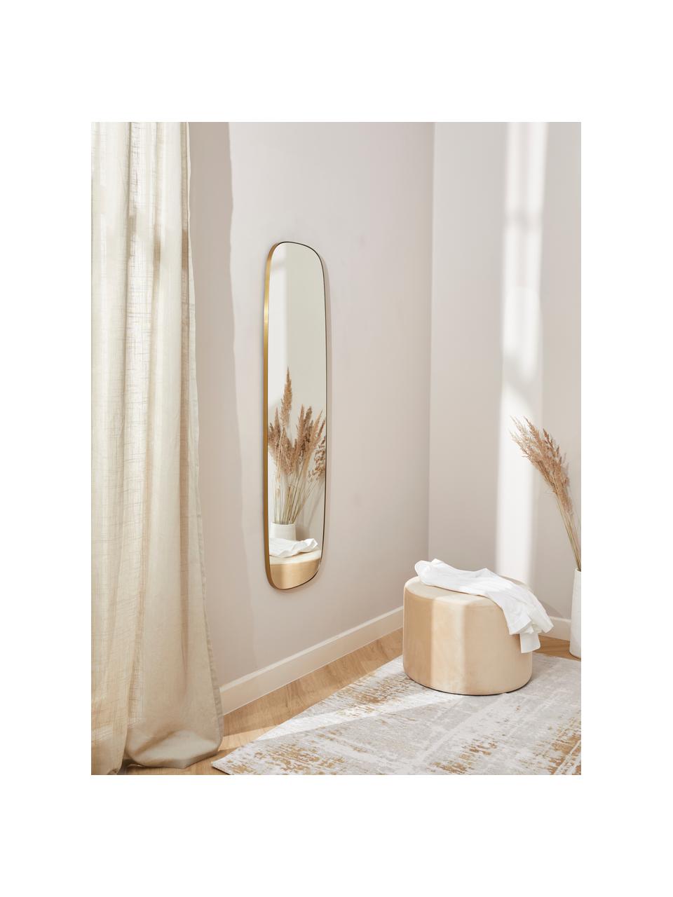Miroir mural Alyson, Couleur laitonnée, larg. 54 x haut. 168 cm