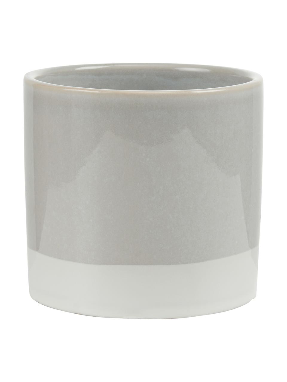 Cache-pot Early Spring, Gris, blanc