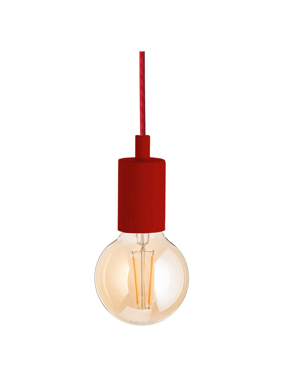 Lampa wisząca Color, Czerwony, Ø 5 x W 6 cm