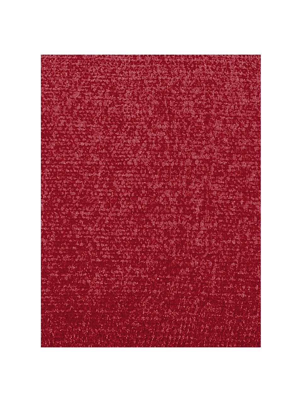 Coussin décoratif rectangulaire Chila, Rouge