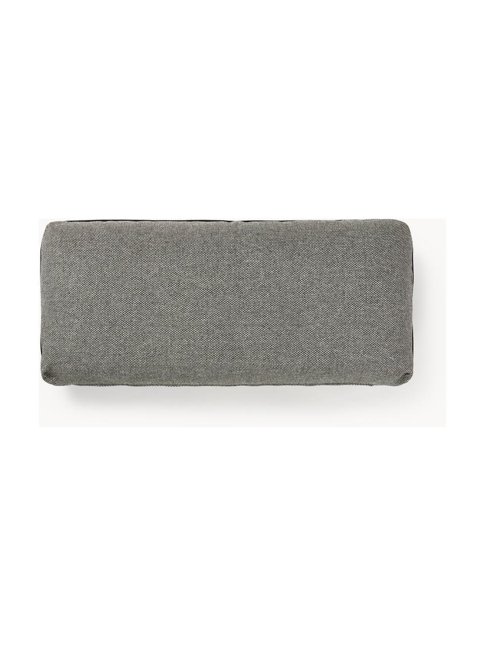 Cuscino decorativo Felix, Rivestimento: 100% poliestere, Grigio scuro, Larg. 40 x Lung. 80 cm