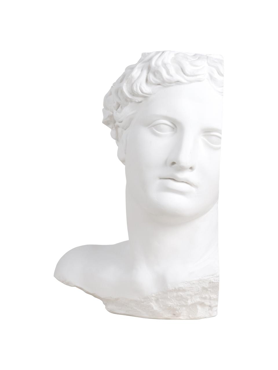 Decoratief object Apollo, Gips, Wit, 27 x 41 cm