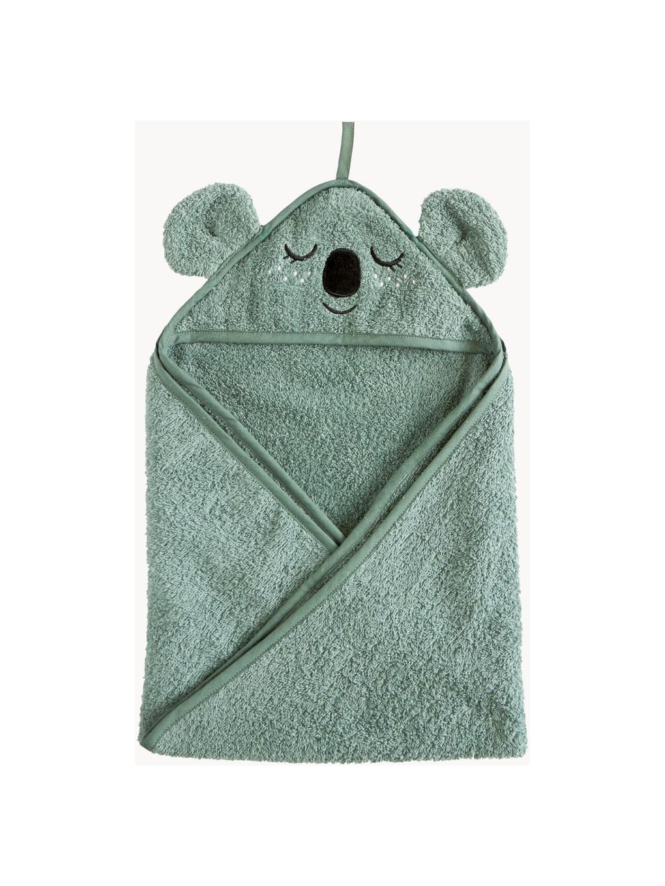 Dětský ručník z organické bavlny Koala, 100 % bio bavlna, s certifikátem GOTS, Medvídek koala, Š 72 cm, D 72 cm
