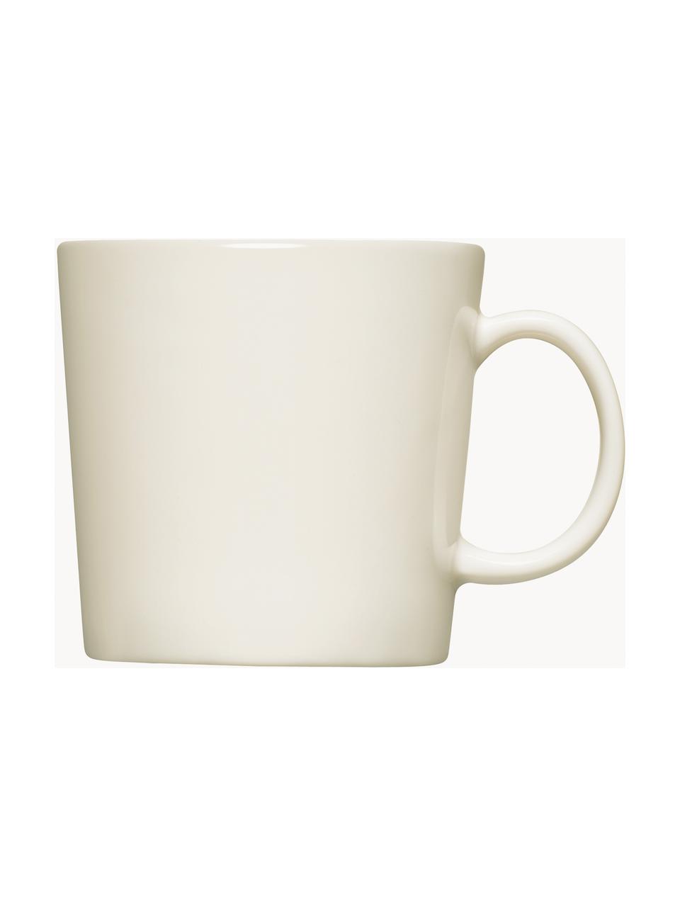 Porzellan-Tasse Teema, Vitro-Porzellan, Off-White, Ø 8 x H 8 cm, 300 ml