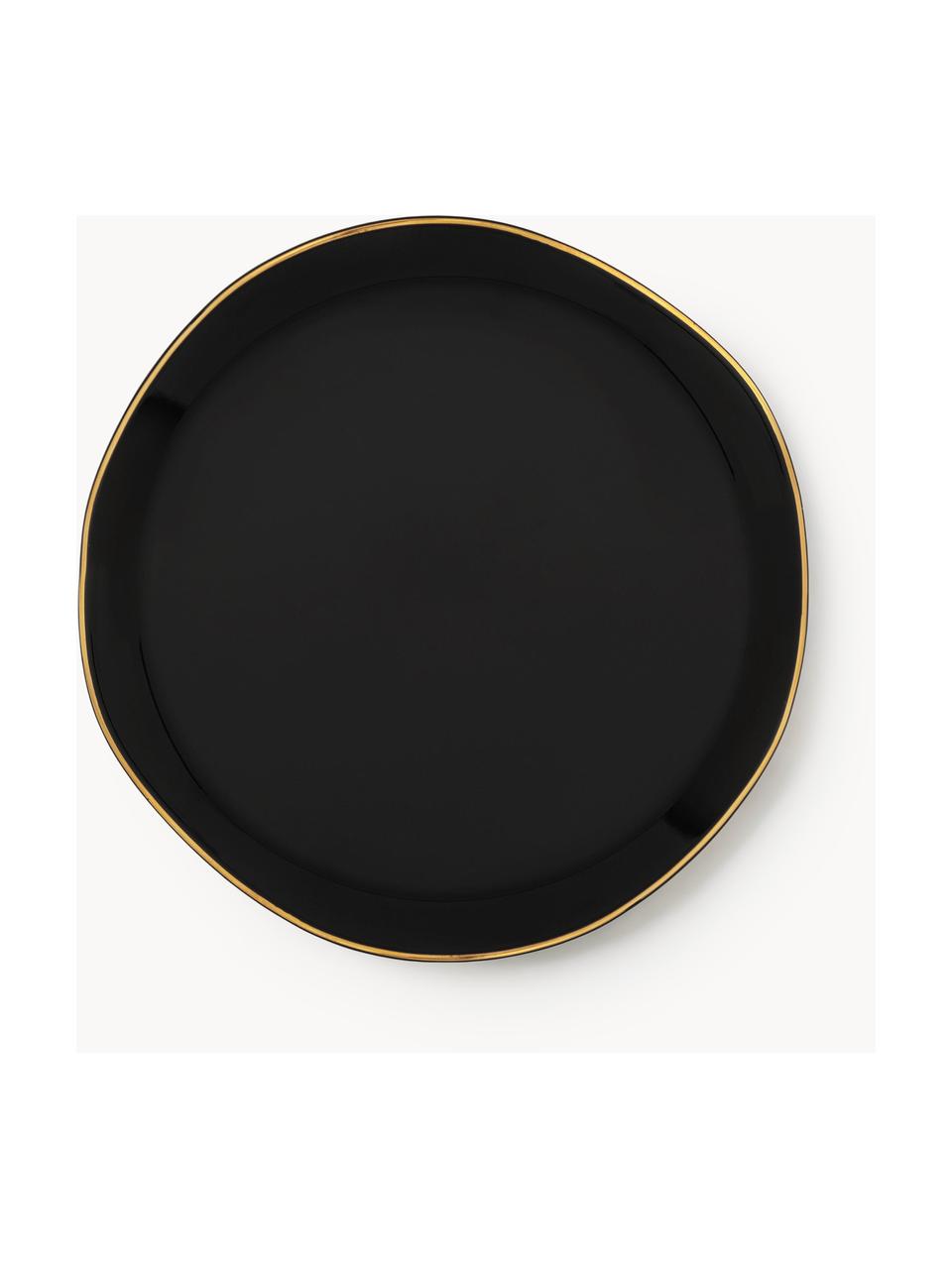 Plato pan Good Morning, Gres, Negro, Ø 17 cm