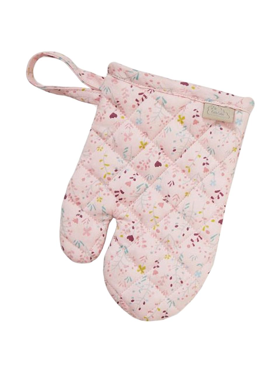 Gants de four en coton bio pour enfants Wave, 2  élém., Rose