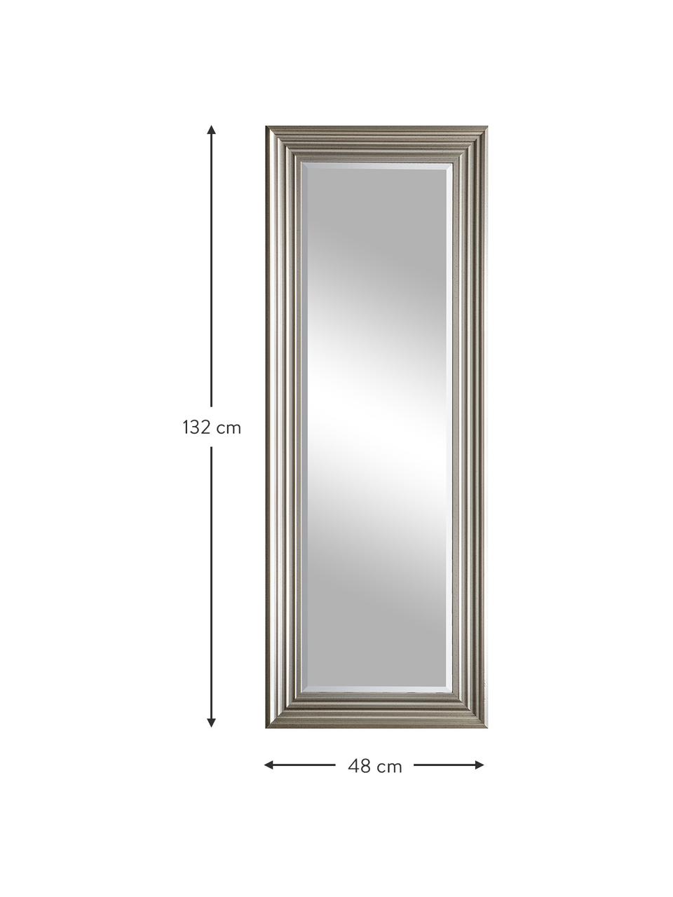 Specchio rettangolare da parete con cornice Romila