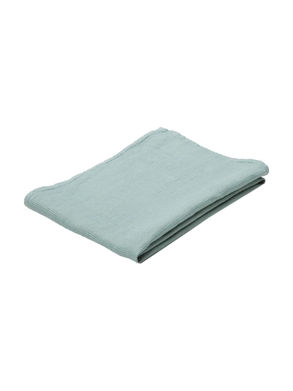 Leichtes Leinen-Handtuch Java in verschiedenen Größen, Waffelpiqué, Mintgrün, Handtuch, B 50 x L 100 cm, 2 Stück