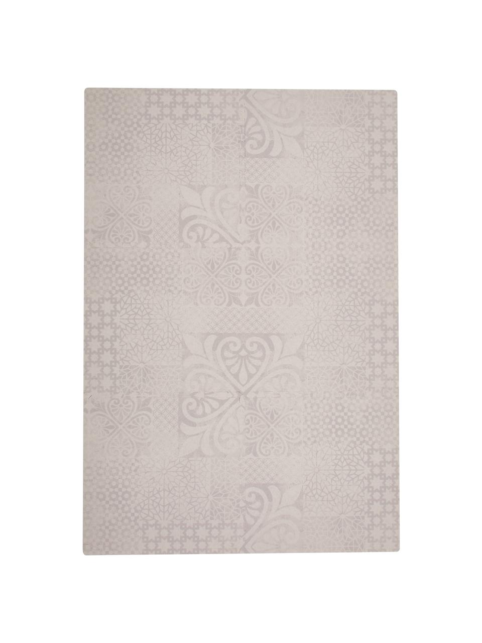 Erweiterbares Spielmatten-Set Tiles, 18-tlg., Schaumstoff (EVAC), schadstofffrei, Beige, B 120 x L 180 cm