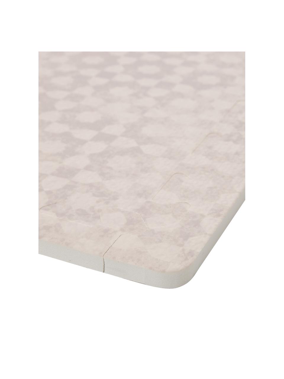 Erweiterbares Spielmatten-Set Tiles, 18-tlg., Schaumstoff (EVAC), schadstofffrei, Beige, B 120 x L 180 cm