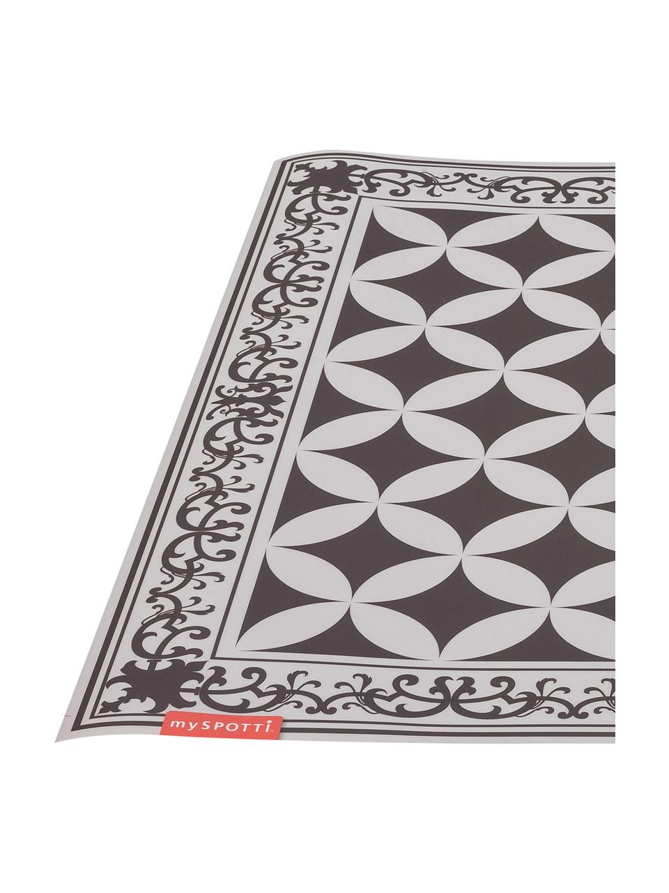 Alfombra vinílica Chadi, antideslizante, Vinilo reciclable, Caquí, beige, An 65 x L 255 cm