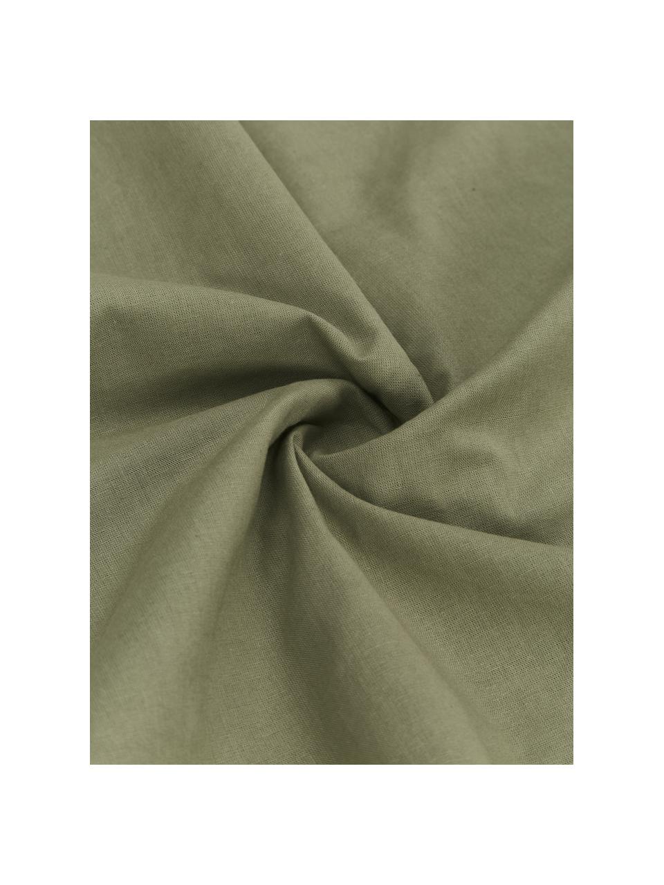 Biancheria da letto in cotone verde ricamato Elaine, 100% cotone
Densità dei fili 140 TC, qualità Standard

La biancheria da letto in cotone è piacevolmente morbida sulla pelle, assorbe bene l'umidità ed è adatta per chi soffre di allergie., Verde, fantasia, 155 x 200 cm + 1 federa 50 x 80 cm