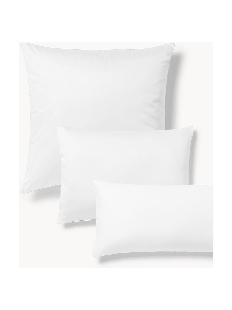 Baumwollsatin-Kopfkissenbezug Comfort, Webart: Satin Fadendichte 300 TC,, Weiss, B 40 x L 80 cm