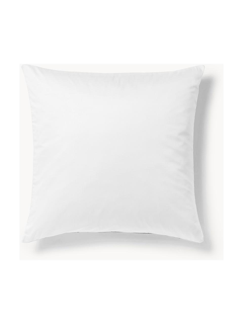 Baumwollsatin-Kopfkissenbezug Comfort, Webart: Satin Fadendichte 300 TC,, Weiss, B 40 x L 80 cm