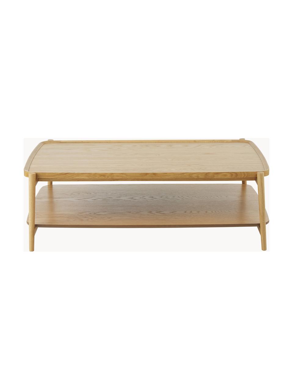 Table basse bois de chêne Tony, Bois de chêne, larg. 110 x haut. 35 cm